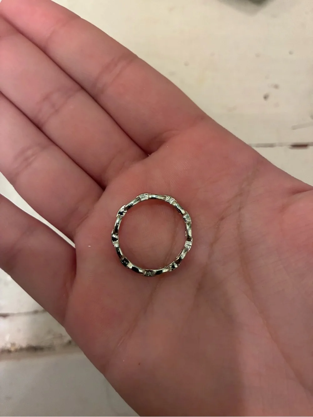None silver dainty
